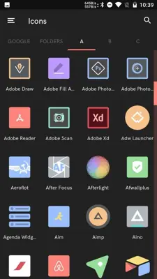 Delta - Icon Pack android App screenshot 10