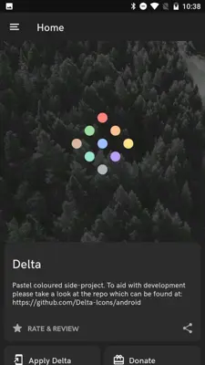 Delta - Icon Pack android App screenshot 1