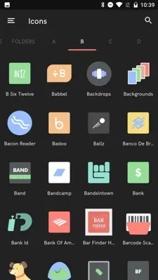 Delta - Icon Pack android App screenshot 5