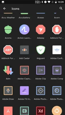 Delta - Icon Pack android App screenshot 7